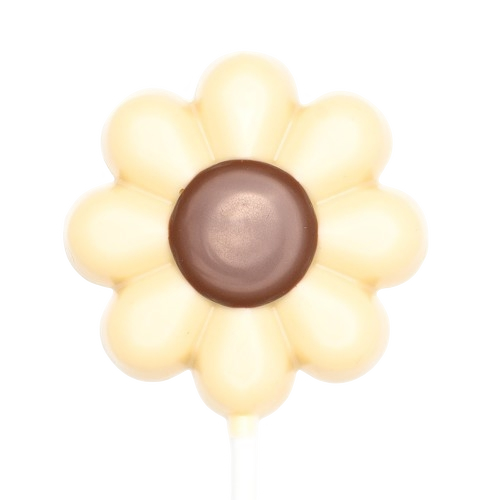 White chocolate flower lollipop 20g