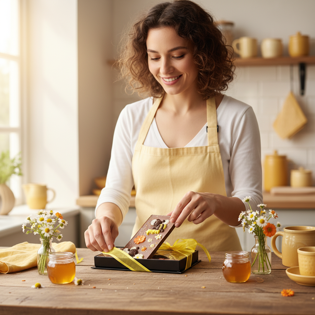 Milk chocolate bee bar 110g