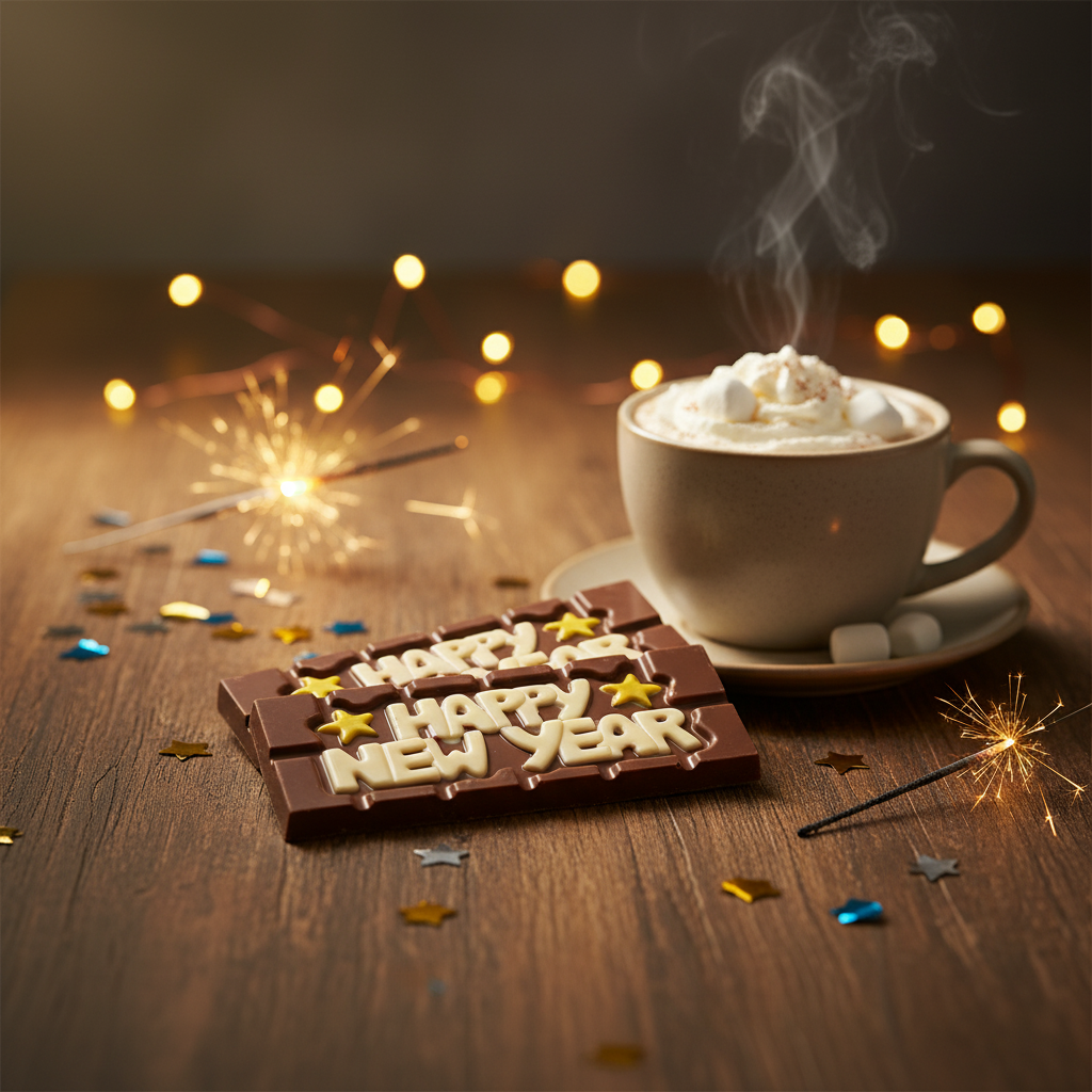 Milk chocolate messaging bar 45g