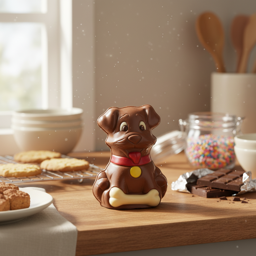 Milk chocolate dog 75g