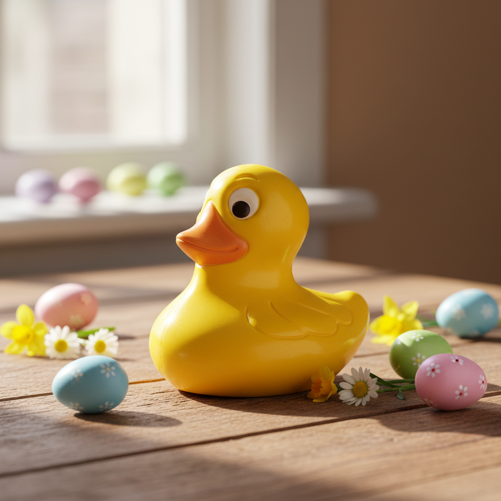 White chocolate yellow duck 150g