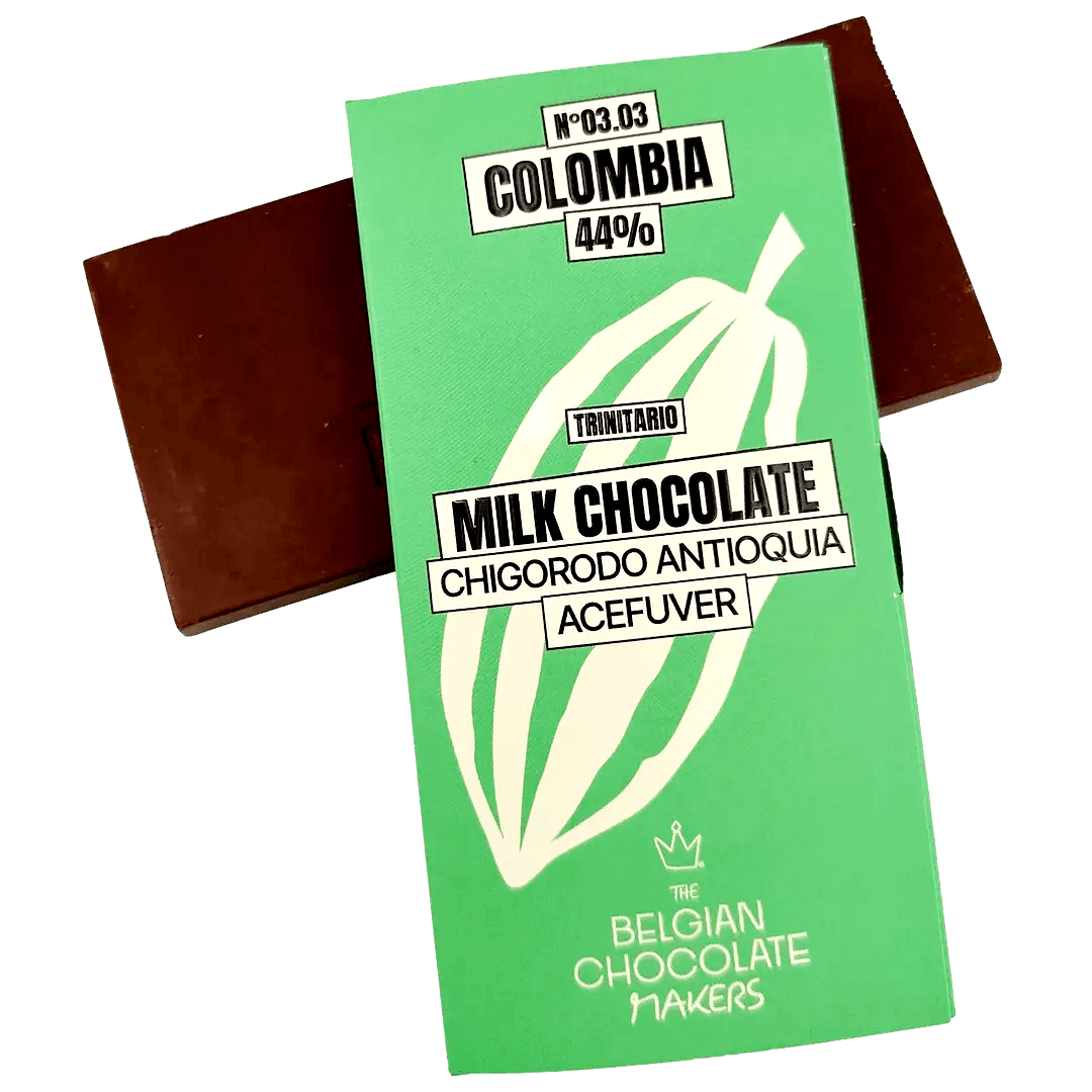Chocolate bar origin Colombia Chigorodo Antiquia Acefuver 44%