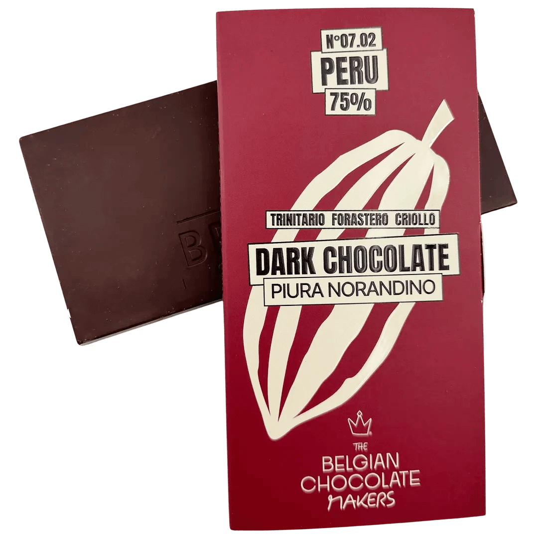 Chocolate bar origin Peru Piura Noradino 75%