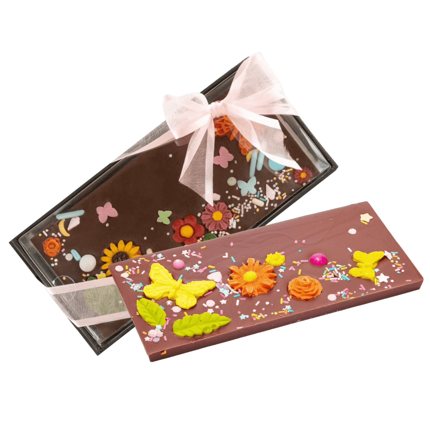 Milk chocolate spring bar 110g