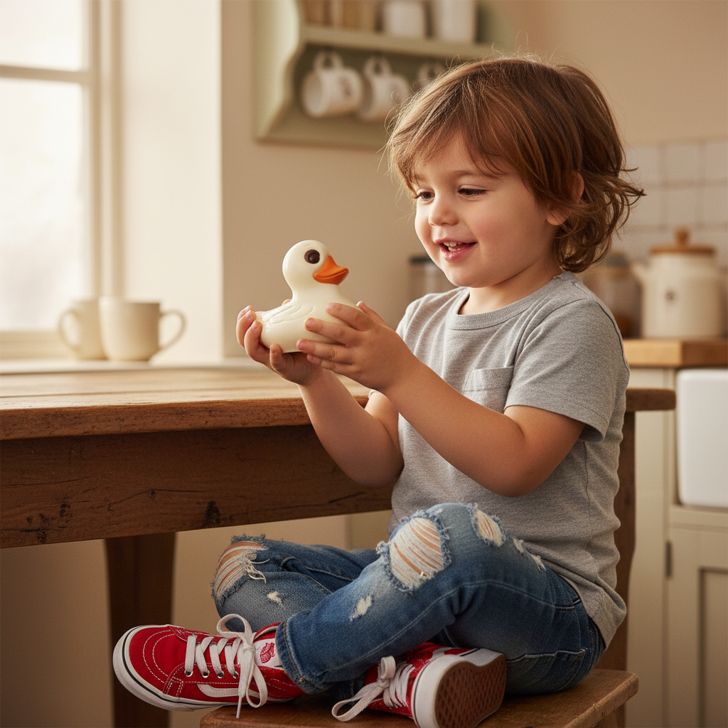 White chocolate duck 150g