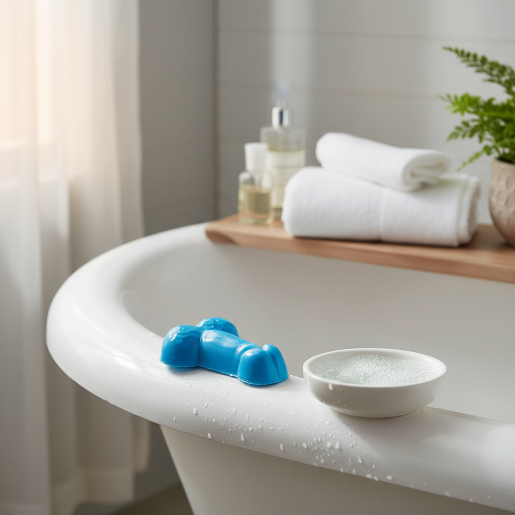 White chocolate naughty caramel treat 190g (blue)