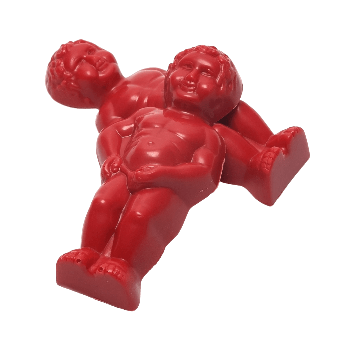 White chocolate Manneken Pis (red) 2x20g
