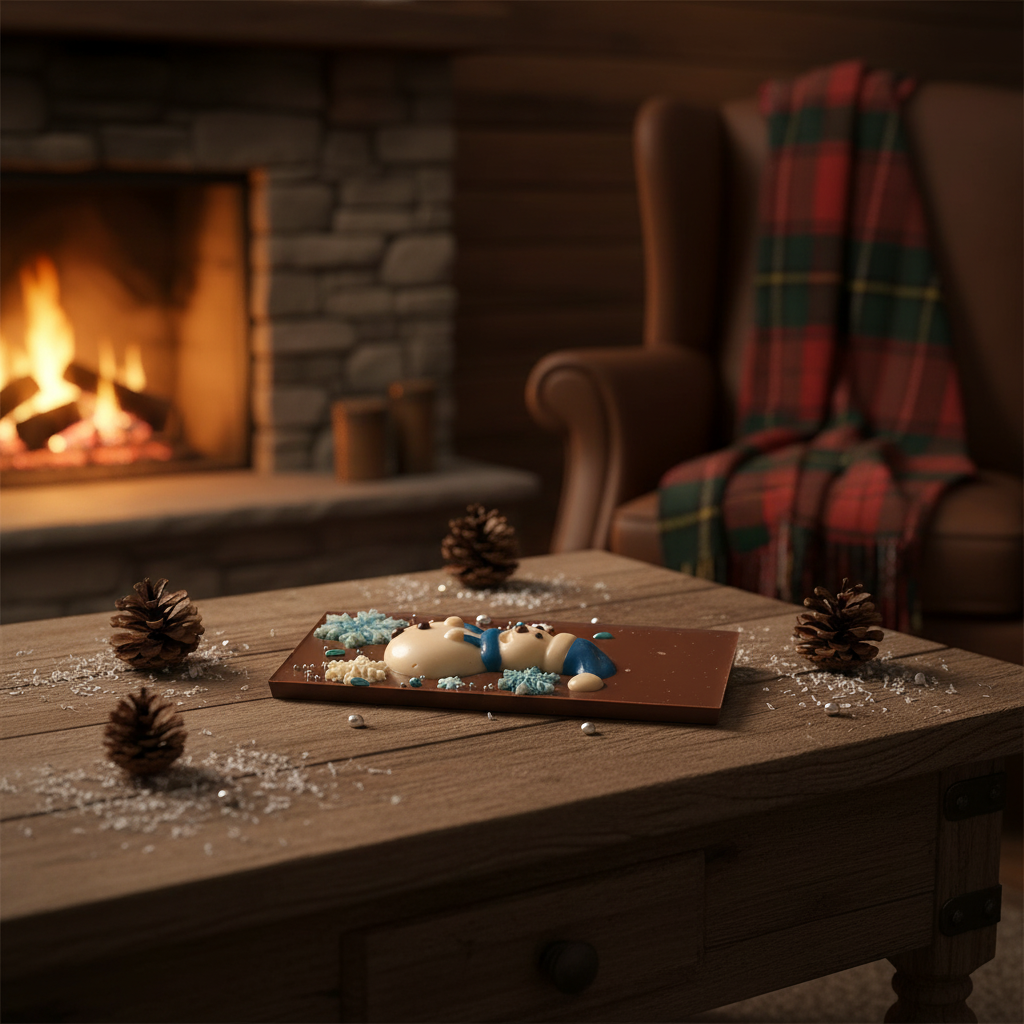 Milk chocolate winter bar 120g