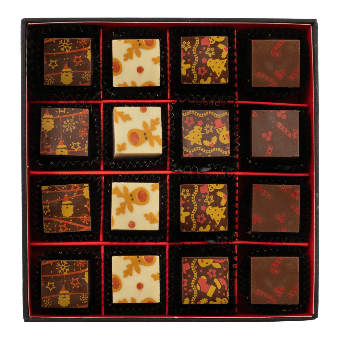 Skyline Christmas tree with pralines 700g