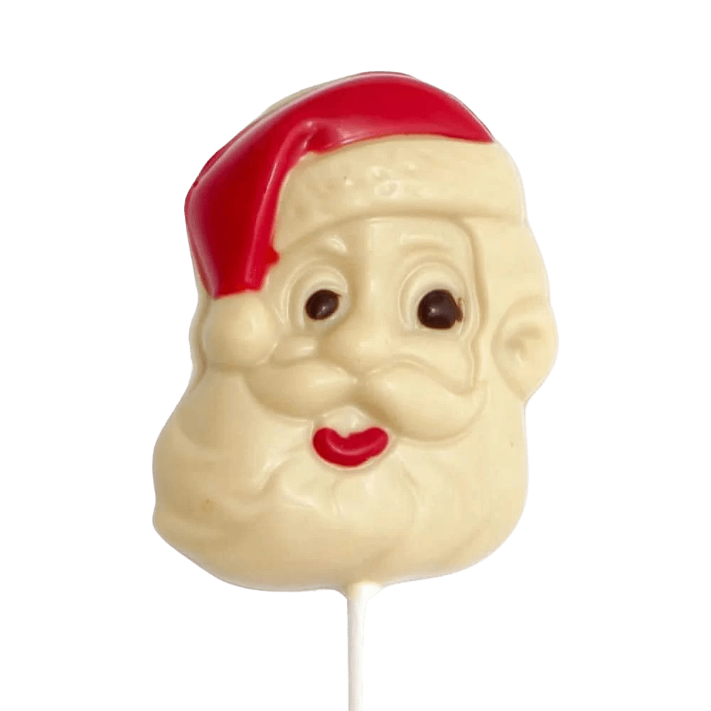 White chocolate Santa Claus lollipop 20g