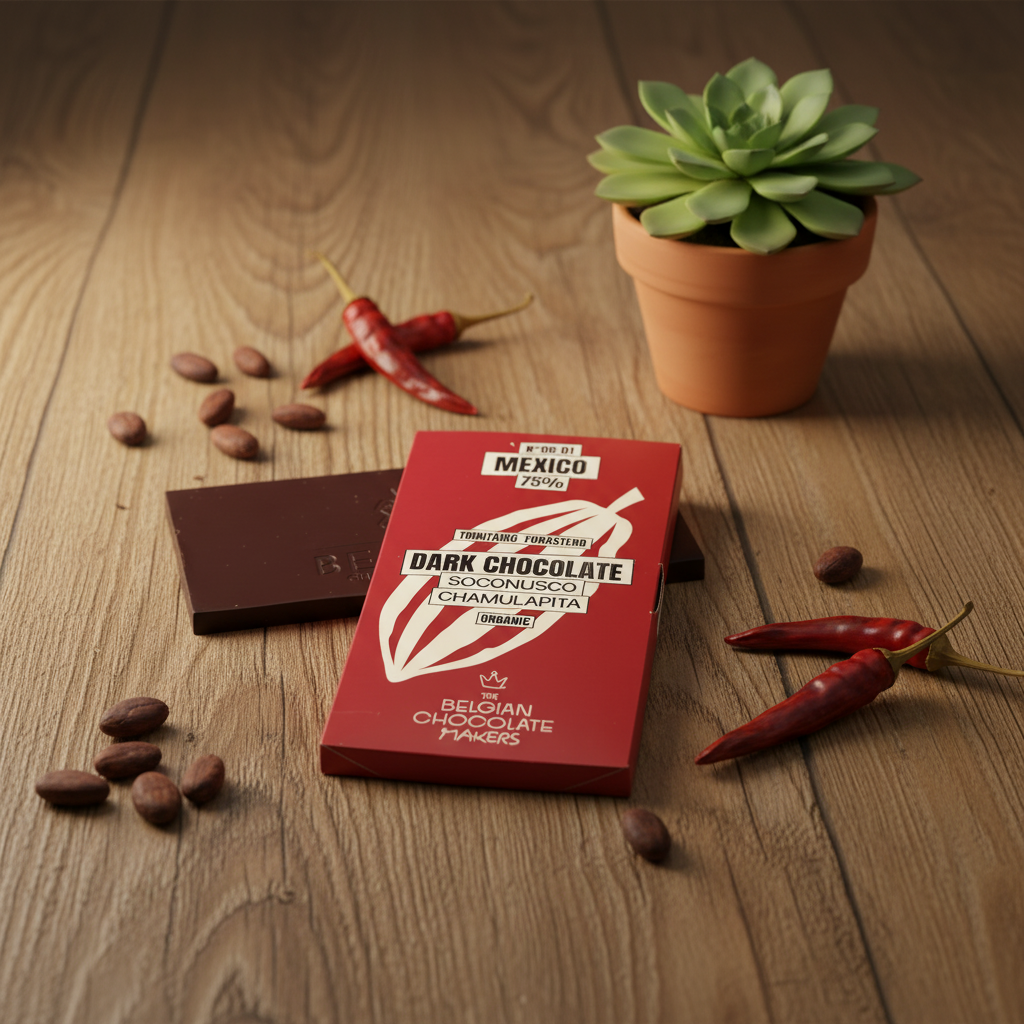 Chocolate bar origin Mexico Soconusco Chamulapita 75%