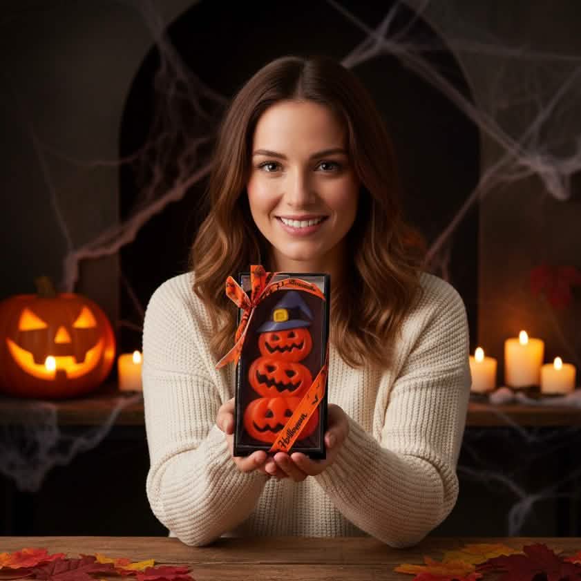Milk chocolate Halloween bar 110g