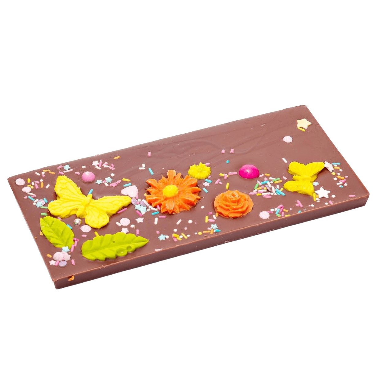 Milk chocolate spring bar 110g