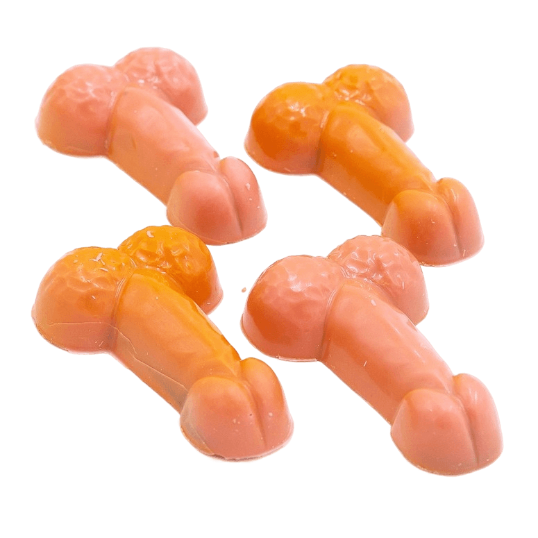 White chocolate naughty caramel treat 190g (orange)