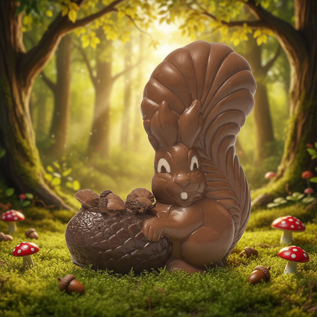 Fantasy milk chocolate squirrel 420g