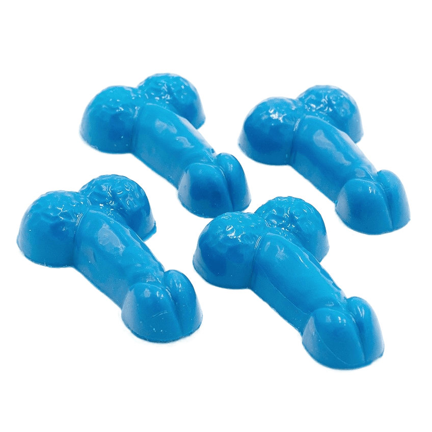 White chocolate naughty caramel treat 190g (blue)