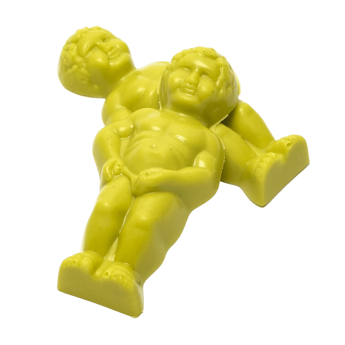 White chocolate Manneken Pis (green) 2x20g