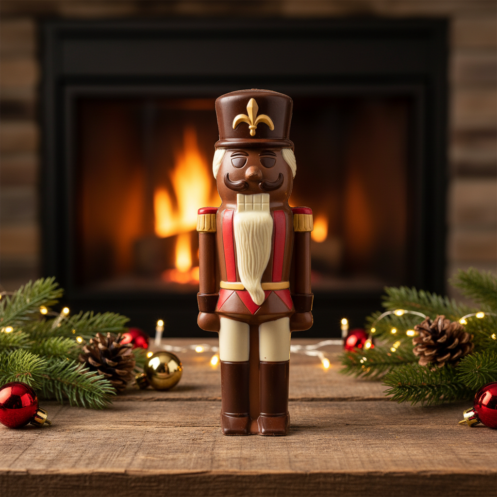 Milk chocolate Christmas nutcracker soldier 1kg