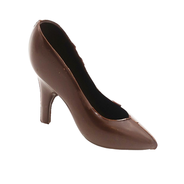 Dark chocolate high heel 65g