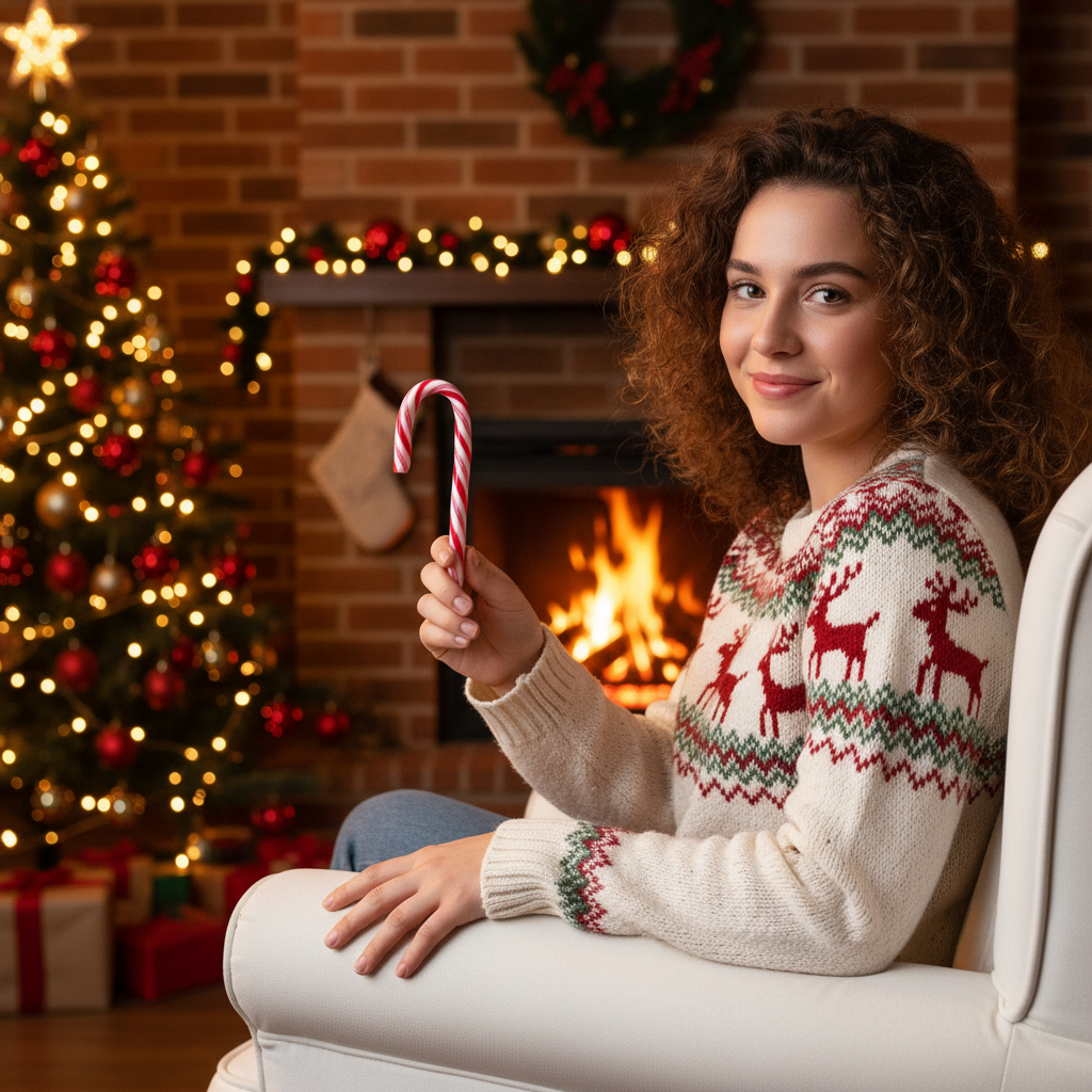 Christmas candy cane 14g