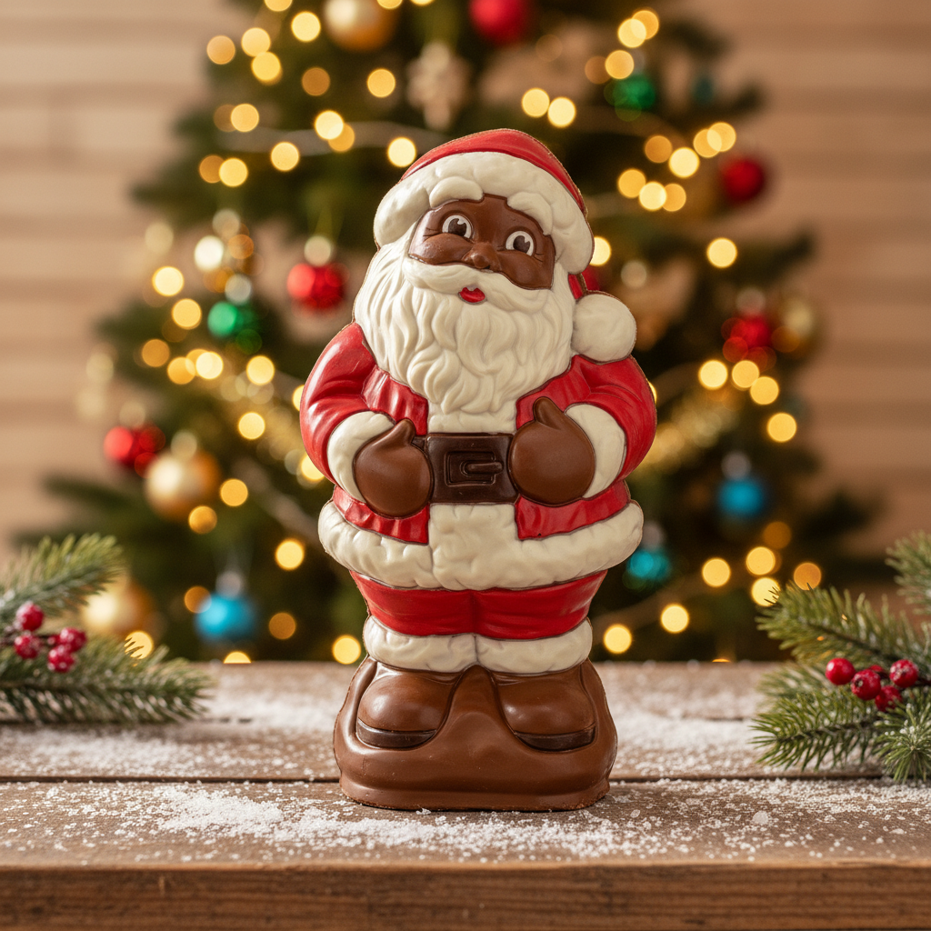 Milk chocolate Santa Claus 3 Kgs + 200g (2 pieces)