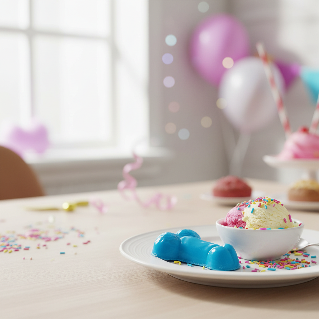 White chocolate naughty caramel treat 190g (blue)