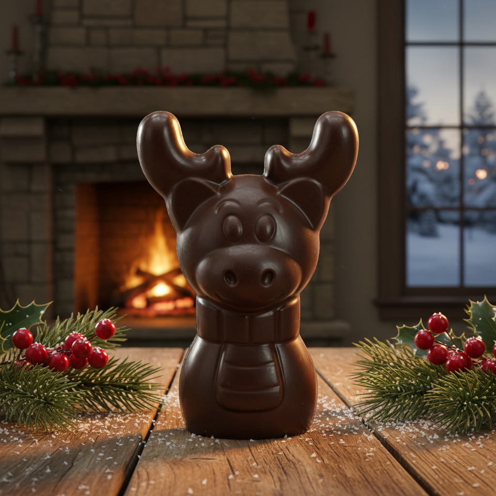 Dark chocolate reindeer 150g