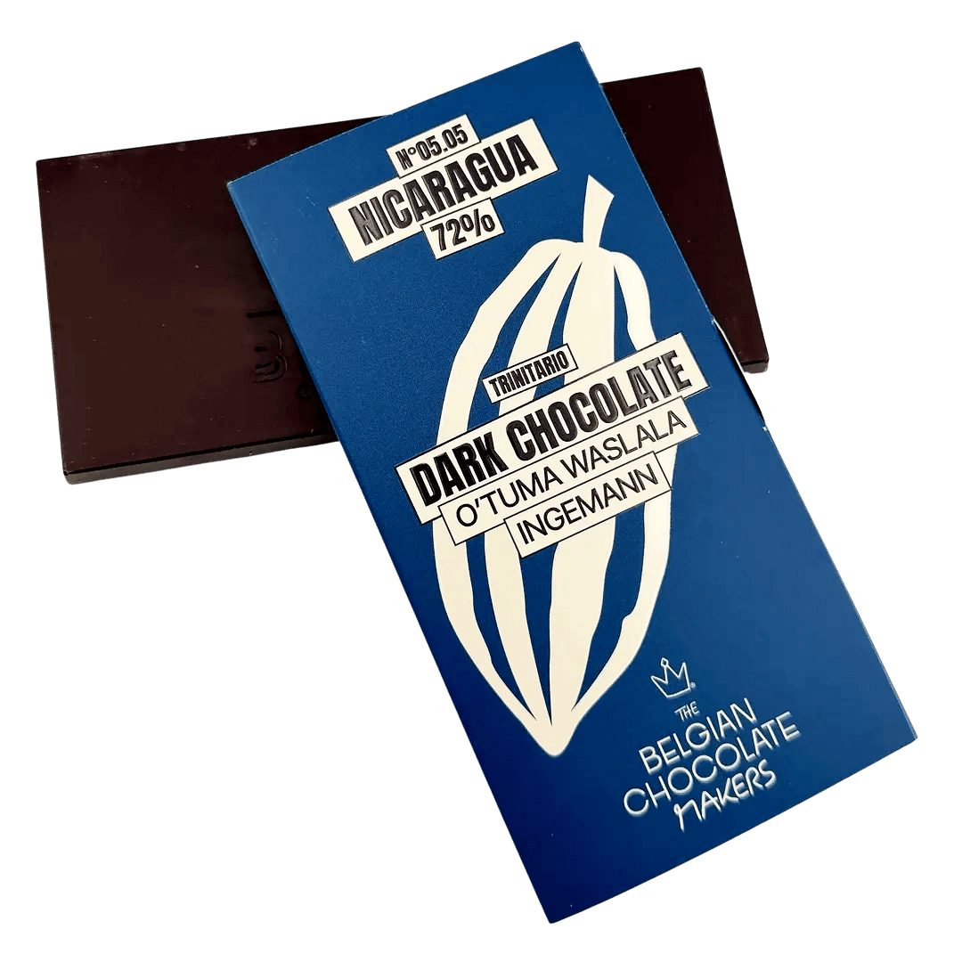 Chocolate bar single origin Nicaragua O'Tuma Waslala Ingemann 72%