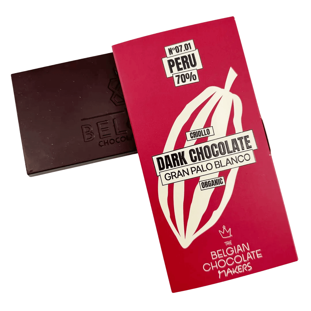 Chocolate bar origin Peru Gran Palo Blanco 70%