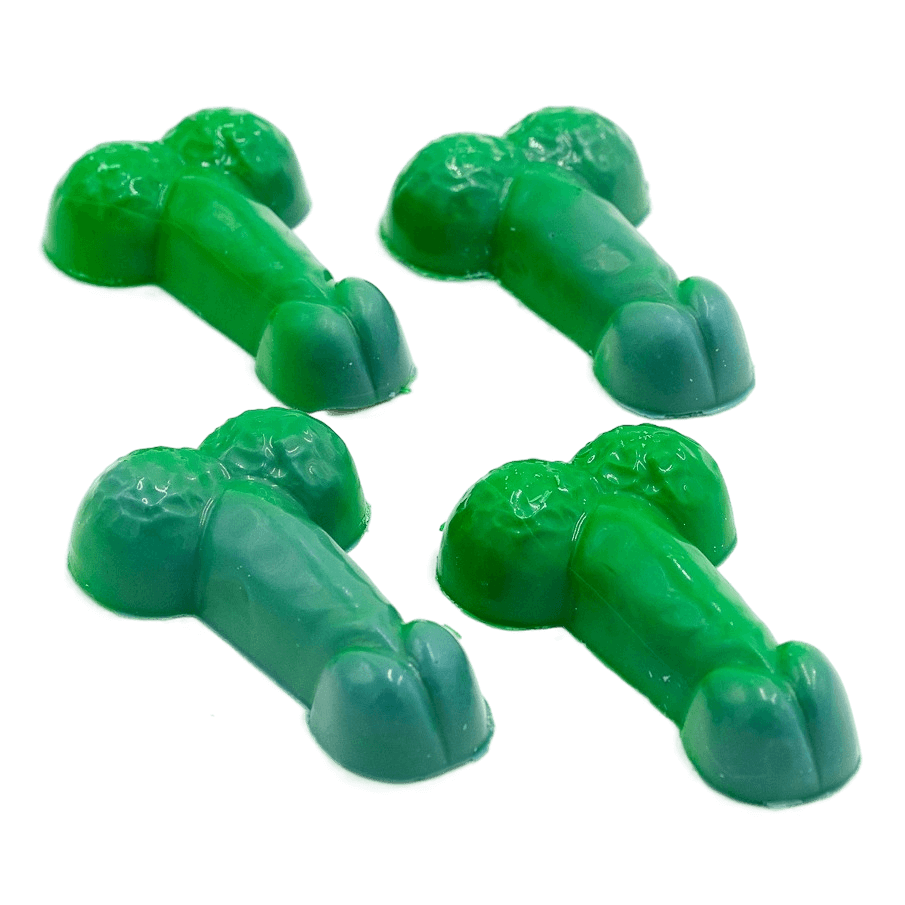 White chocolate naughty caramel treat 190g (green)