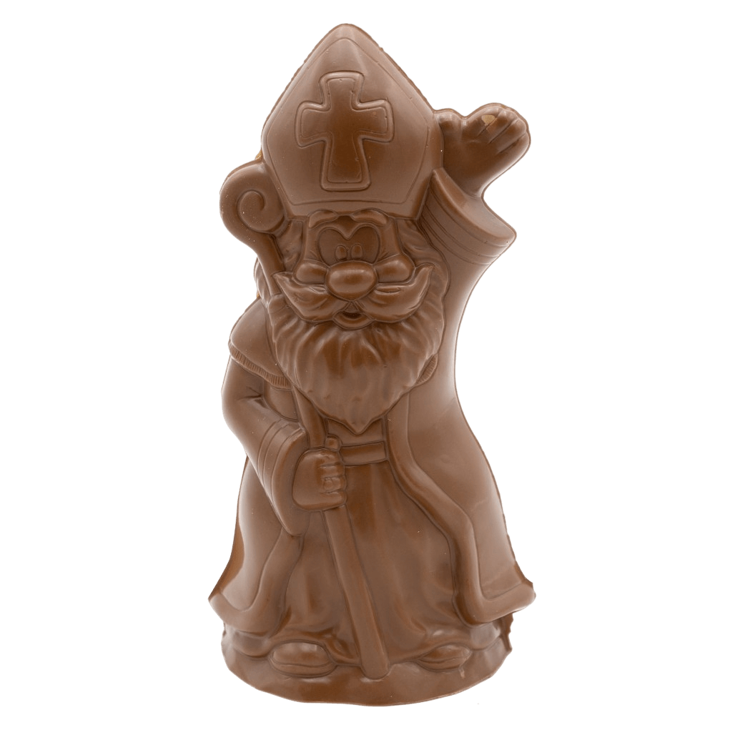 Milk chocolate Saint Nicholas with sceptre 250g