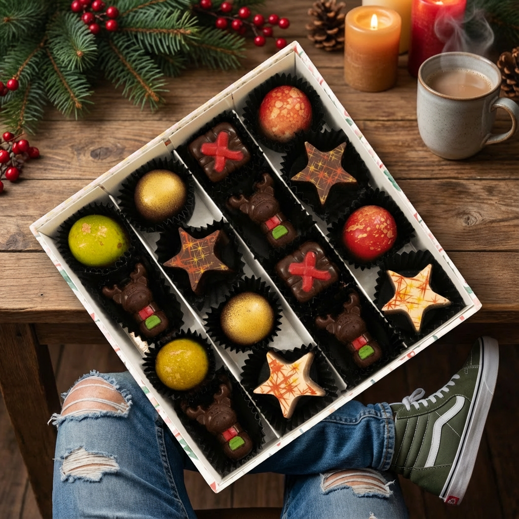 Christmas winter wonderland 16 pralines 240g