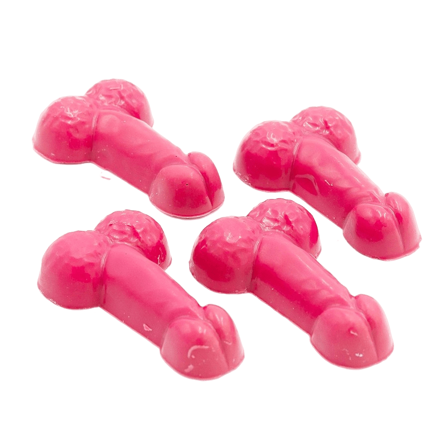 White chocolate naughty caramel treat 190g (pink)