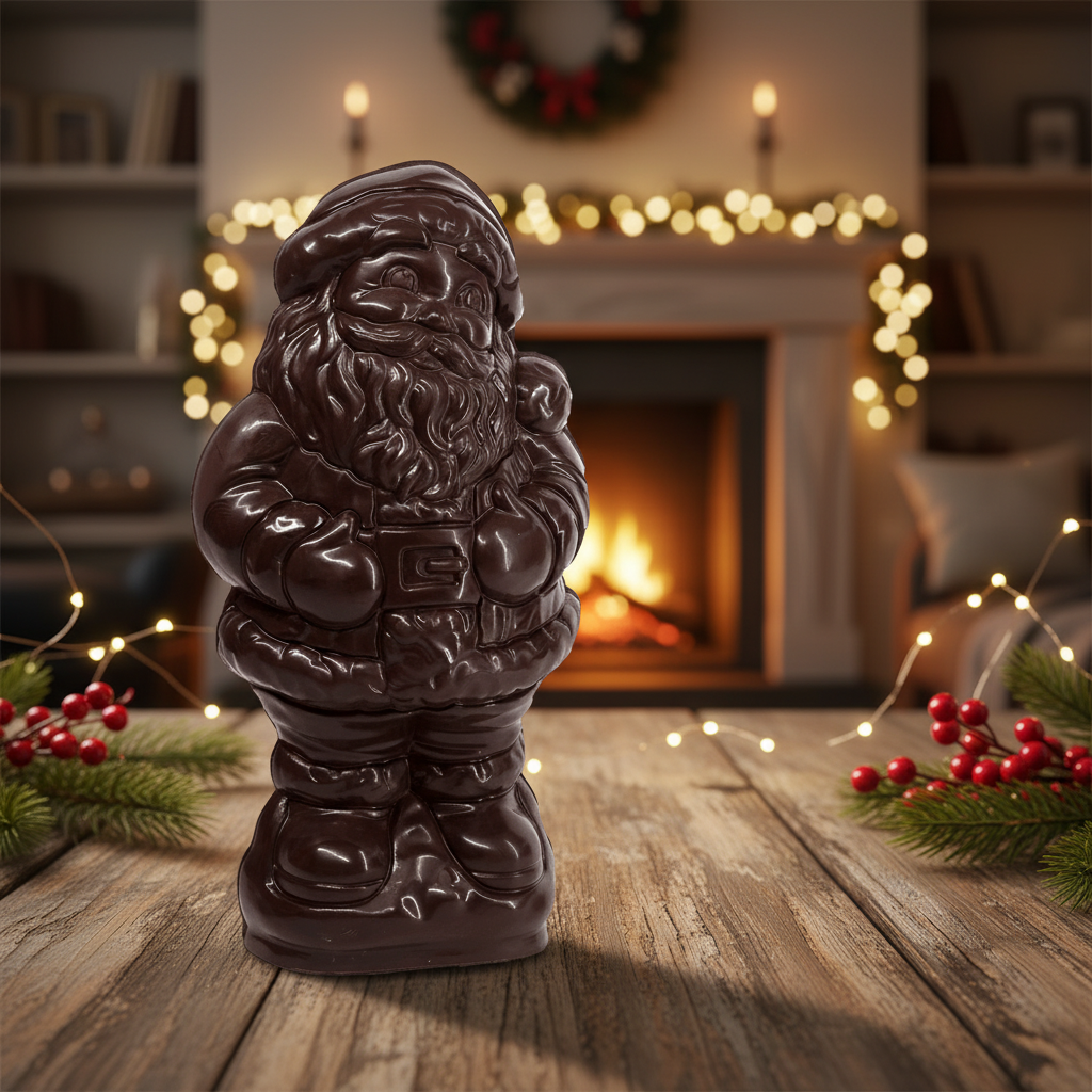 Dark chocolate Santa Claus 3 Kgs