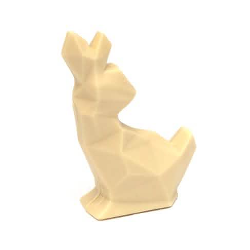Diamond rabbit (white) 45 Grs - The Belgian Chocolate Makers